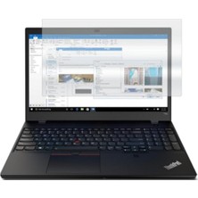 Kazan Hobi Lenovo Thinkpad T15P 15.6 Inç 16:9 Uyumlu 9h Temperli Nano Cam Mat Ekran Koruyucu, Yansıma ve Parlama Önleyici