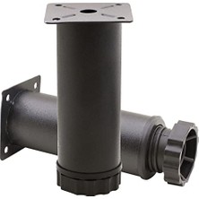Kazan Hobi Mobilya Kanepe Baza, Ayağı Ayarlanabilir Siyah, Koltuk Metal Destek, Ayak 10 cm