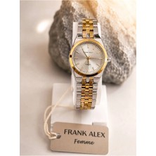Frank Alex Altın-Gümüş Kol Saati