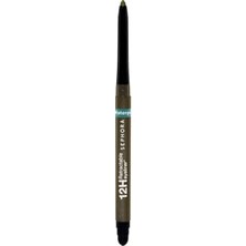 Kazan Hobi 12H Geri Çekilebilir Eyeliner, 12 Shimmer Green, 0,30 G