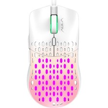 Kazan Hobi S11 Pro 3600DPI Rgb Optik Gaming Mouse Pembe
