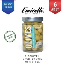 Rosemary Infused Yeşil Zeytin 315G x 6 Adet - Çekirdeksiz & Marine