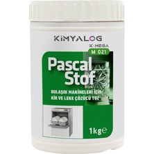 Kimyalog Pascal Stof Bulaşık Makineleri Için Konsantre Kir ve Leke Çözücü Toz