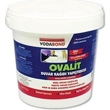 Kazan Hobi Duvar Kağıdı Tutkalı Yapıştırıcısı 750 G Hazır Ovalit Tekstil Vinil