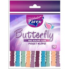 Kazan Hobi Butterfly Poşet Klipsi, 10'lu