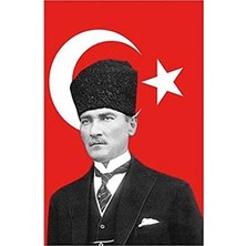 Kazan Hobi Atatürklü Bayrak 100*150
