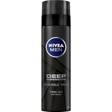 Kazan Hobi Erkek Tıraş Jeli Deep Dimension 200 Ml, Kusursuz Tıraş, Aktif Karbon, Kaygan Tıraş Deneyimi + Erkek Nemlendirici Bakım Kremi 30 ml