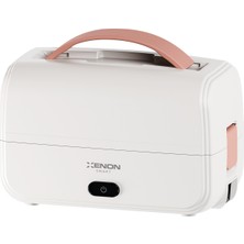 Xenon Smart Elektrikli Sefer Tası | Isıtıcılı, Çift Hazneli, Çelik, Vakumlu, Sızdırmaz, Yemek Kabı (X1122)
