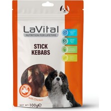 Lavital Köpek Ödül Maması Ördek Etli Vetavuk Ciğerli Kebap 100G x 10 Adet