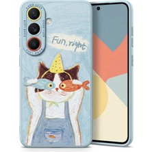 Nezih Case Samsung Galaxy A17 ile Uyumlu Kamera Korumalı Desenli Silikon Kılıf