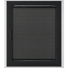 Sineklikstore Antrasit Plise Perde Katlanır Cam Balkon, Mutfak, Salon ve Ofis Perdesi