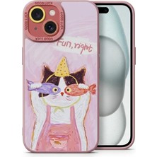 Nezih Case Iphone 14 ile Uyumlu Kamera Korumalı Desenli Silikon Kılıf