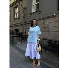 Nido Moda Tek Cep Brode Gömlek