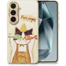 Nezih Case Samsung Galaxy S26 ile Uyumlu Kamera Korumalı Desenli Silikon Kılıf