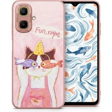 Nezih Case Infinix Smart 10 ile Uyumlu Kamera Korumalı Desenli Silikon Kılıf