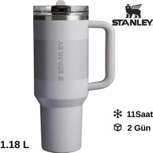 Stanley The Quencher Protour Flip Straw Tumbler Pipetli Termos 1,18 Lt / 40OZ Gri 10-12486-098