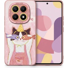 Nezih Case Redmi Note 14 Pro ile Uyumlu Kamera Korumalı Desenli Silikon Kılıf