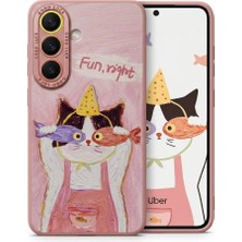 Nezih Case Samsung Galaxy S26 ile Uyumlu Kamera Korumalı Desenli Silikon Kılıf
