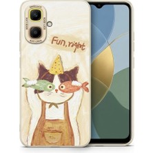 Nezih Case Infinix Smart 10 ile Uyumlu Kamera Korumalı Desenli Silikon Kılıf