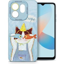 Nezih Case Infinix Hot 50i ile Uyumlu Kamera Korumalı Desenli Silikon Kılıf