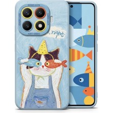 Nezih Case Mi 15T Pro ile Uyumlu Kamera Korumalı Desenli Silikon Kılıf