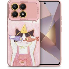 Nezih Case Poco X6 Pro ile Uyumlu Kamera Korumalı Desenli Silikon Kılıf