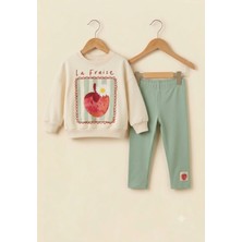 My Kids Wear Kız Çocuk Günlük Takım - Trend Baskılı 2'li Set 12940