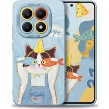 Nezih Case Redmi Note 14 Pro ile Uyumlu Kamera Korumalı Desenli Silikon Kılıf