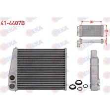 Veka  Volkswagen Golf 5 2004 - 2008 Model Arası Kalorifer Radyatörü