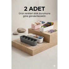 iselahome Tevy 5 Bölmeli Dolap Içi Düzenleyici/masa Üstü Düzenleyici/çok Amaçlı Organizer 2 Adet