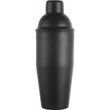 Biradlı Siyah Kokteyl Shaker