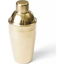 Biradlı Kokteyl Shaker Altın