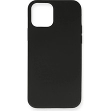 Decostyle Newface Apple iPhone 12 Pro Max Kılıf Nano Içi Kadife Silikon- Siyah
