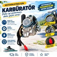 80 cc Scooter Performance Karbüratör - 50CC'DEN 80CC Yükseltilmiş Tüm Çin Scooter Ile Uyumlu Arasmto