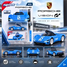Simba Majorette Porsche Vision Gran Turismo Metal Oyuncak Araba – Mavi