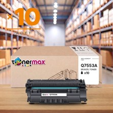 tonermax Hp Q7553A Muadil Toner 10'lu Paket / M2727 / P2014 / P2015