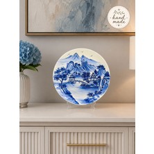 Feray Home Ev Dekorasyonu - El Yapımı 30 cm Dekoratif Tabak