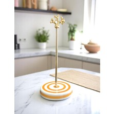 Feray Home Kağıt Havluluk - Soft Sarı Zebra Gold