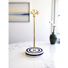 Feray Home Kağıt Havluluk - Lacivert Zebra Gold