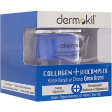 Dermokil Anti Age Kırışık Karşıtı ve Yenileyici Gece Kremi 50 ml