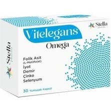 Arthroline Vitelegans Omega 30 Yumuşak Kapsül