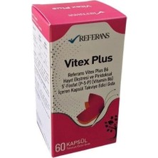 Referans Nutra Referans Vitex Plus B6 60 Kapsül
