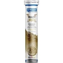 Dr. Wagner Dr Wagner Multi-Gold Multivitamin+Mineral 20 Efervesan Tablet