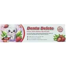Denta Delete Doğal Çilek Aromalı Çocuk Diş Macunu 50 ml