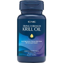 Gnc Triple Strenght Krill Oil 30 Kapsül