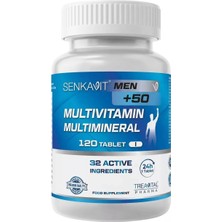 Senkavit Mens +50 Multivitamin Multimineral 120 Tablet