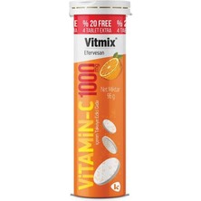 Koç Vitmix Vitamin C 1000 Mg 20 Efervesan Tablet