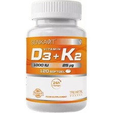 Senkavit Vitamin D3K2 120 Softjel Kapsül
