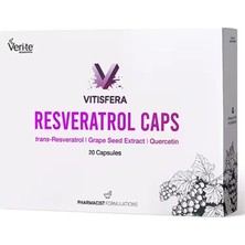 Vitisfera Resveratrol Caps 20 Kapsül