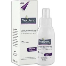 Max Derma Özel Ayak Bakım Spreyi - 100 ml - Ayak Kokusu Karşıtı